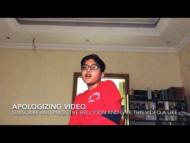 Apologizing video | TECH PRO SS