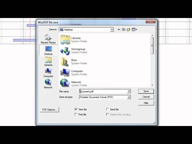 How to create a PDF file with Win2PDF - An Overview