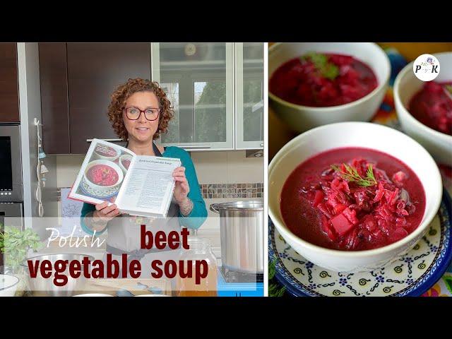 Beet soup Borscht | Cooking Polish recipes