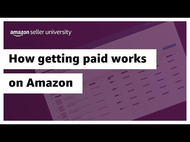 How getting paid works on Amazon