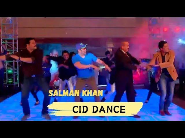 CID with Salman Khan Dance • HD CID DANCE  • Salman ki Kick CID episode dance Video ! #viral