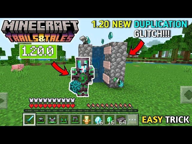 Minecraft 1.20 Duplication Glitch | Minecraft Pe 1.20 Duplication Glitch!!