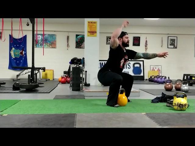 The Deep Seated Snatch : Advanced Kettlebell Snatch Exercise