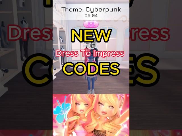 NEW Dress To Impress CODES #roblox