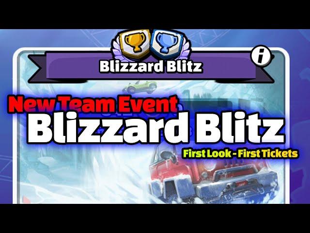 New Team Event - Blizzard Blitz - First Look - First Tickets | Hill Climb Racing 2