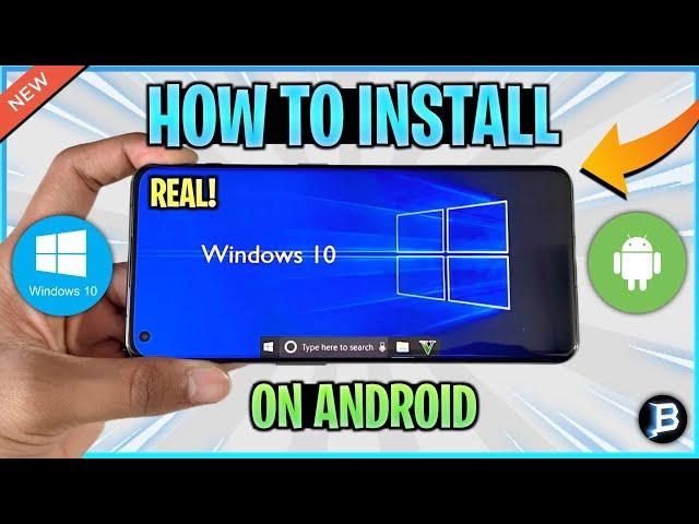 HOW TO INSTALL WINDOWS 10 ON ANDROID (2024)