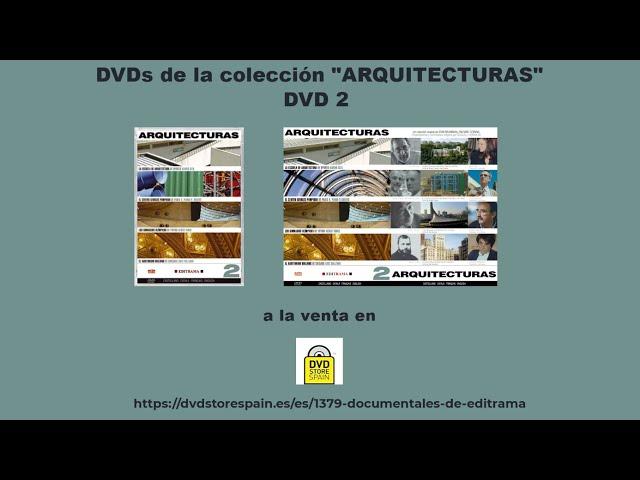Video promocional del DVD 2 multilingüe de la Colección "ARQUITECTURAS"
