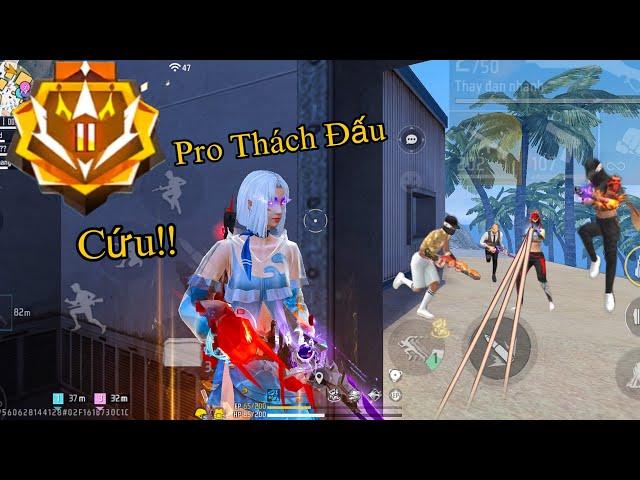 [FREEFIRE] CÂN 4 Đỉnh CaoTrên Rank THÁCH ĐẤU Tử ChiếnMobile