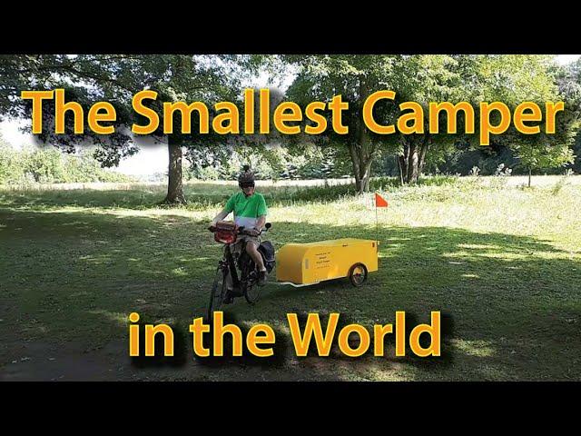 The Smallest camper in the world - the Bériault Bicycle Camper