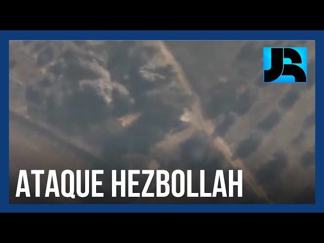 Hezbollah bombardeia Israel em resposta a morte de comandante no Líbano