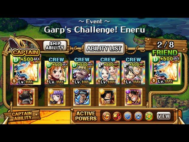 Garp Challenge Eneru DEX vs Kaido