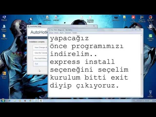 Normal Mouse İle CS:GO sekmeme makrosu nasıl yapılır