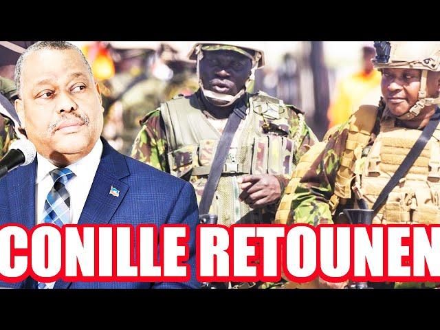 BON NOUVEL. LAME AYITI PRAL GEN MATERYÈL SELON GARY CONILLE KI RETOUNEN APRE VIZIT LI NAN KENYA