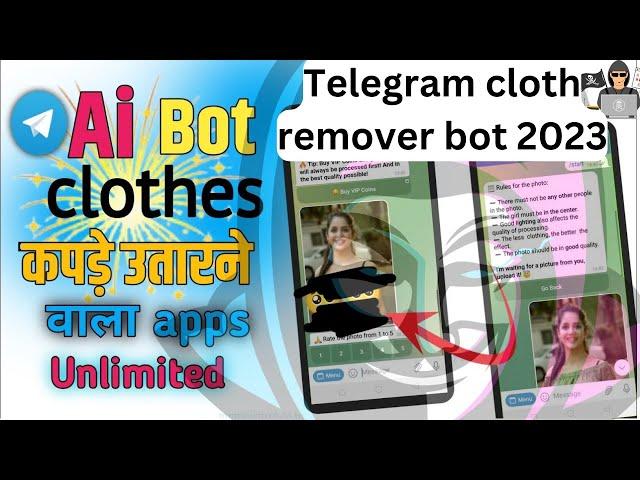 Telegram cloth remover bot 2023 |  | telegram ai girl image misuse  | ai bot cloth remover #