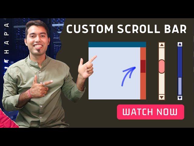 Custom Scroll Bar using CSS only 