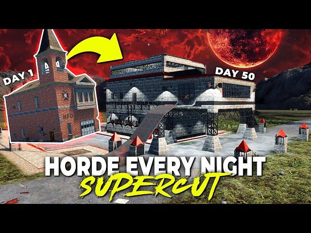 I Fought 52 Horde Nights in Navezgane! - 7 Days to Die