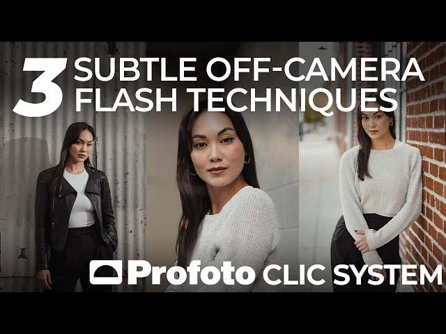 3 Subtle & Natural Off-Camera Flash Portrait Lighting Techniques
