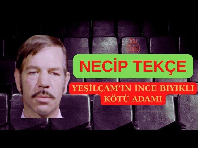 NECİP TEKÇE | YEŞİLÇAM’IN İNCE BIYIKLI KÖTÜ ADAMI…