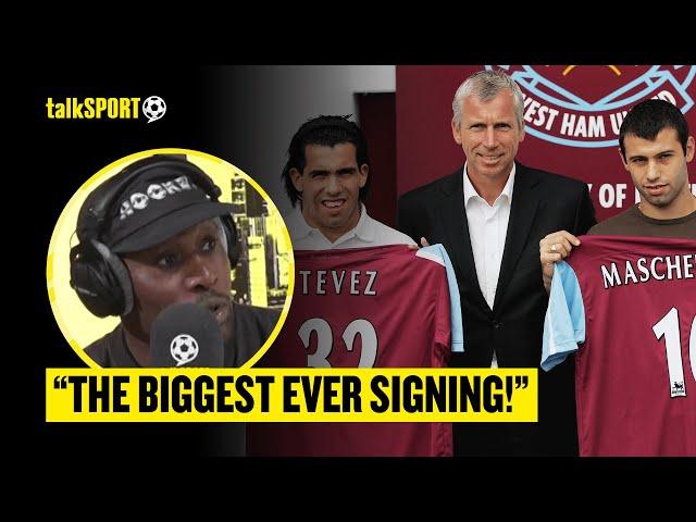 Carlton Cole CLAIMS Carlos Tevez & Javier Mascherano JOINING West Ham Was The BIGGEST EVER Signing 