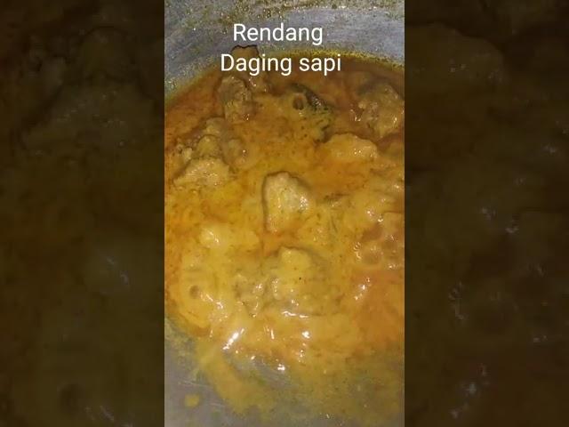 Rendang daging #shorts