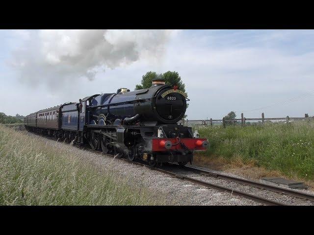 6023 King Edward II and her final runs at the Gloucestershire Warwickshire Railway - 10/06/2018