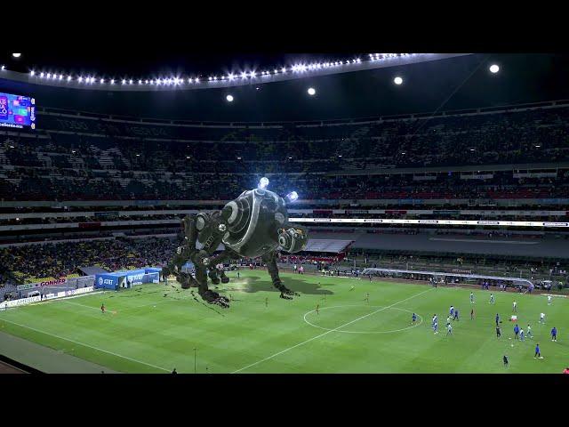 Mixed-Reality football Stadium - Augmented Reality