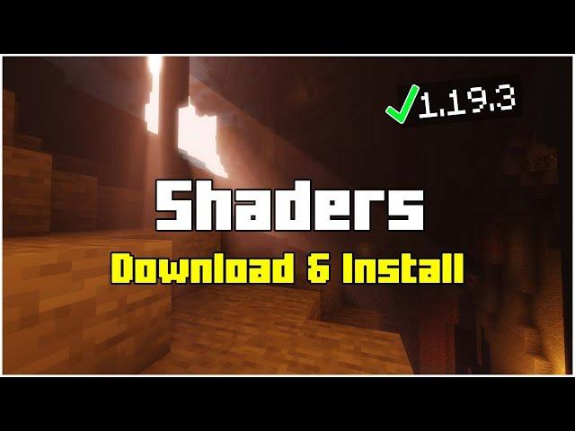 How To Install Shaders in Minecraft 1.19.4! Download & Install Shaders 1.19.4 (2024)