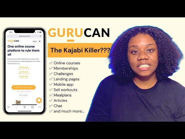 Gurucan Honest Review (and Tutorial) - Appsumo Lifetime Deal | Kajabi Alternative