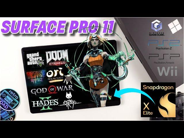 PC Gaming & Emulation - Snapdragon X Elite // An Early Look at the Surface Pro 11 // Windows on ARM