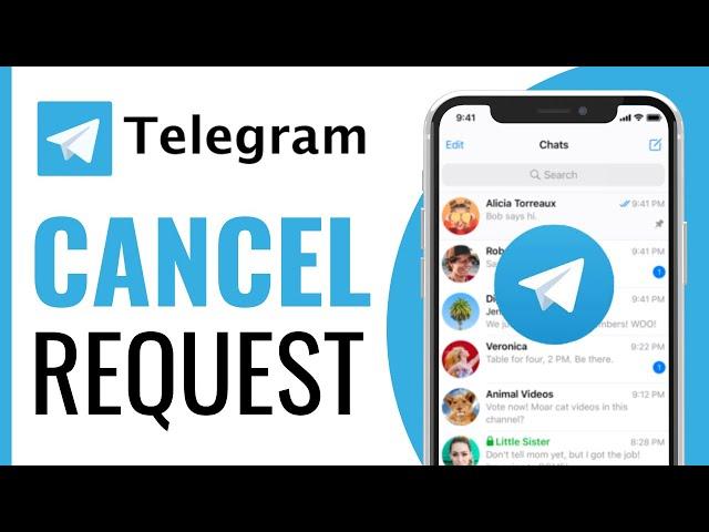 How To Cancel Join Request In Telegram - Full Guide (2024)