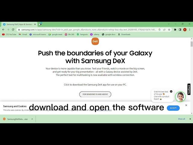 How to use samsung dex in pc || TechProblemSolver