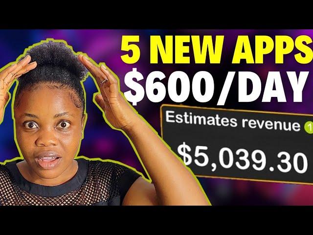 5 New Earning Apps 2025 | Get Paid  $600/Day | Make Money Online 2025 Fast