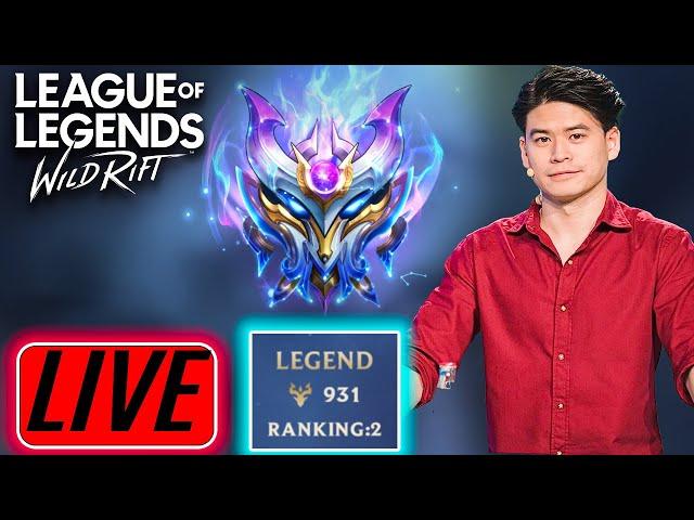 WILD RIFT DARKBREAKER CHALLENGER JUNGLE YOUTUBE STREAM [LEGEND TOP 2 SEASON 6]