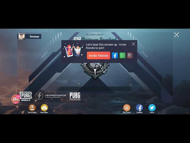 Watch me stream PUBG MOBILE on Omlet Arcade! TV gampong