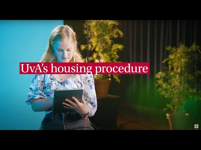 UvA's Housing Procedure | University of Amsterdam