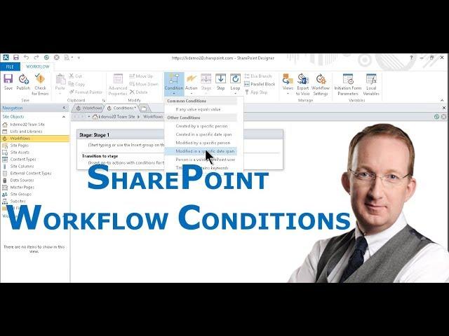 SharePoint Workflow Conditions