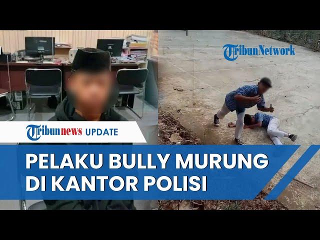 AROGAN! Pelaku Bully SMP Cilacap Sempat Selebrasi seusai Siksa Korban, Kini Murung di Kantor Polisi