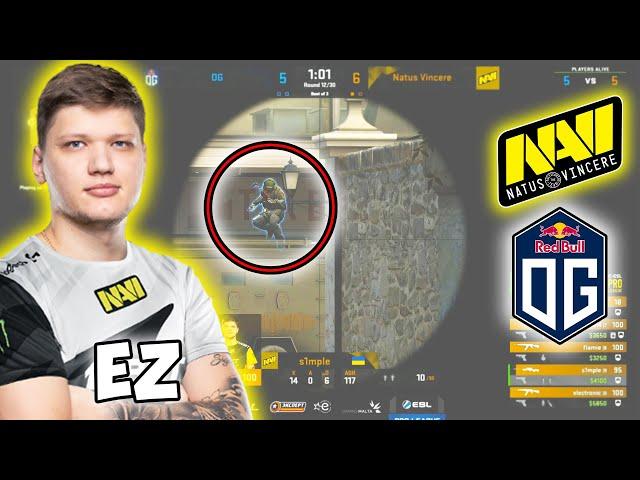 СИМПЛ ПОКАЗЫВАЕТ СВОЮ ЖЕСТКУЮ РЕАКЦИЮ! НАВИ ДАЮТ ЖЕСТКИЙ КАМБЕК! Na'Vi vs OG | ESL PRO LEAGUE! CS:GO