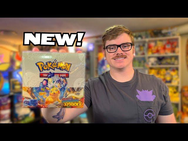 NEW Pokémon Surging Sparks Booster Box Opening!