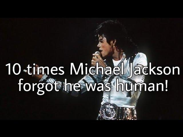 10 times Michael Jackson forgot he was human (vocals)