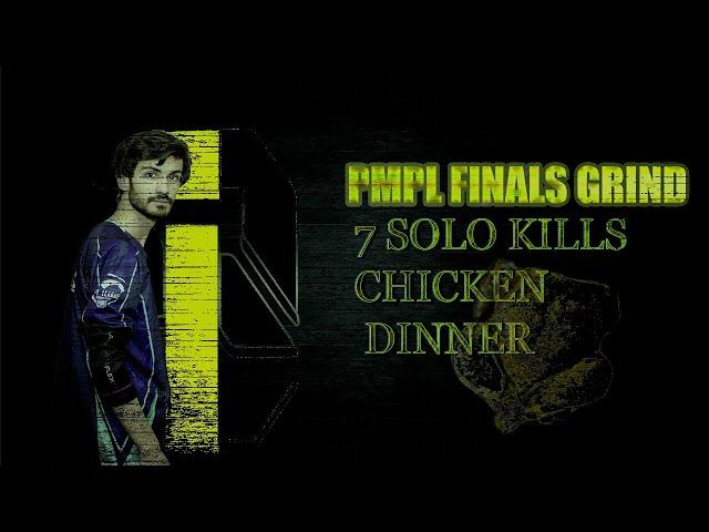 Regional Finals Grind 14 Kill Gameplay Solo 7 Kills By UZM