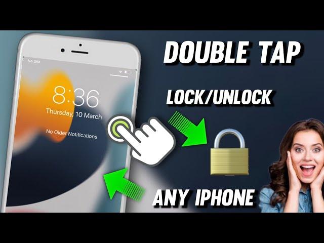 Get Double Tap To Lock Feature On Any iPhones || Get Double Tap To Wake and Lock Feature On iPhones