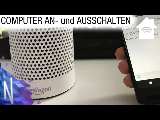 Turn your computer on and off with Amazon Echo [Dot] (Alexa) | Tutorial (with english subtitles)