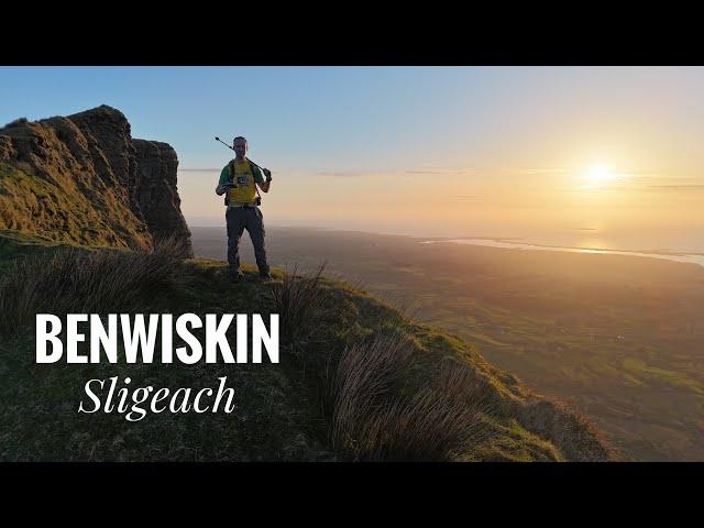 Benwiskin Sunset, Co Sligo, Eire. DJI AIR 3 Drone. 4K