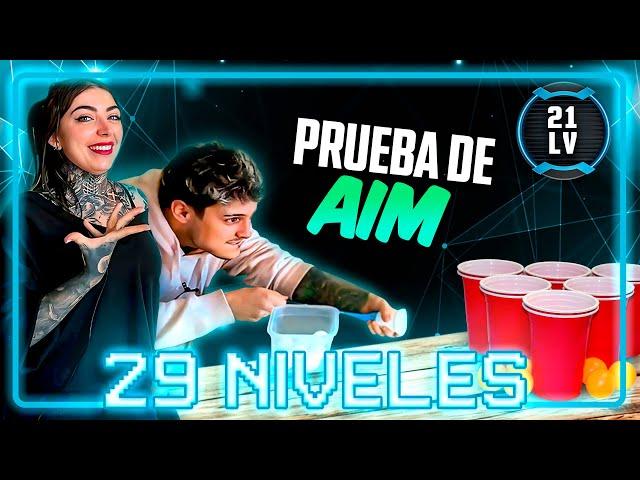 ¡LE PREPARO ESTE RETO DE AIM A MI NOVIO POR SU CUMPLE! ​ NIVEL 21/29