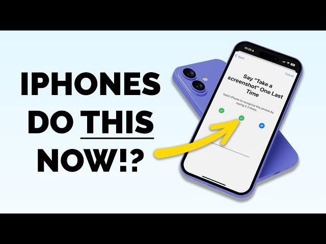 10 AMAZING things your iPhone can do right now! (iOS 18)