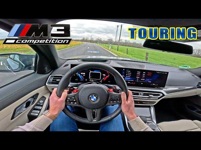 2023 NEW! BMW M3 G81 Touring SLIDE & DRIVE POV