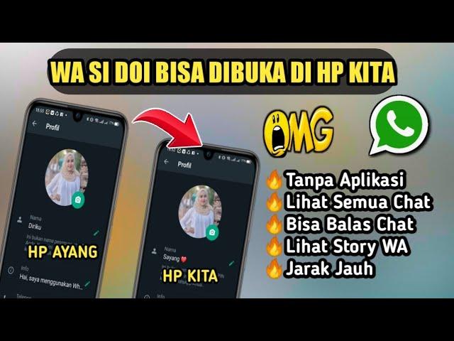 Cara Memindahkan WhatsApp Si Doi Ke Hp Kita || Trik Whatsapp Terbaru