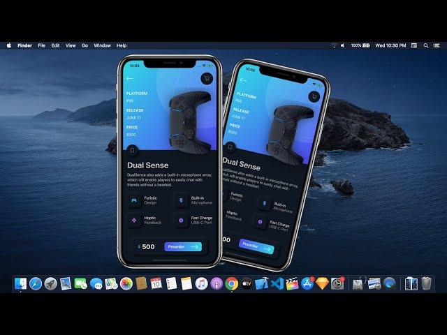 SwiftUI Complex UI Tutorials - PlayStation 5 UI Design SwiftUI - SwiftUI Tutorials