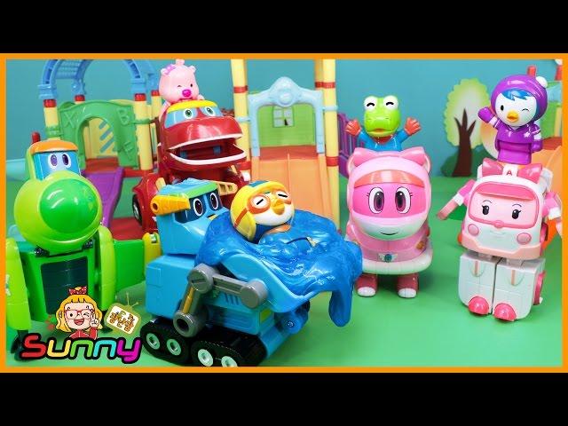 [ToyTV]GOGODino RobocaPoli Ember Rescue Pororo SlimeMonster PepaPig PlayGround